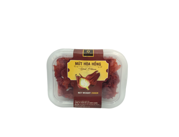 MỨT HOA HỒNG HỘP 200GR